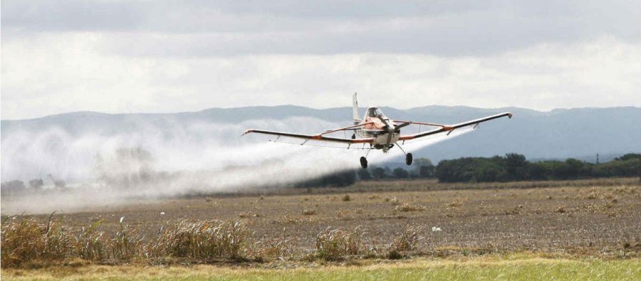 FOTO INTERNET FUMIGACION. Senasa le dio luz verde a productores del norte del país.