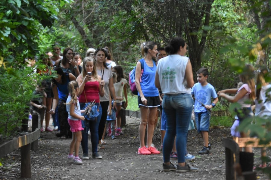 FOTO PRENSA MUNICIPAL  PARTICIPACION. La actividad recreativa logr&oacute; un muy buen acompa&ntilde;amiento de las familias.