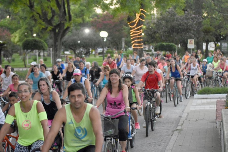 FOTO CP// BICICLETEADA./ Ma&ntilde;ana a partir de las 20 tendr&aacute; lugar la tradicional propuesta.
