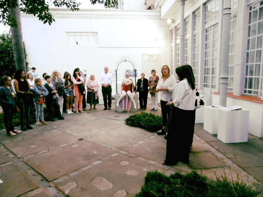 FOTO CP// COSAS DE MUJERES./ Un instante de la ceremonia inaugural.