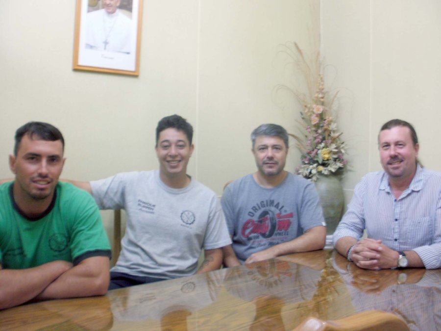 FOTO LA OPINION// ANUNCIOS./ Fueron efectuados por Efra&iacute;n Ruppen, Gast&oacute;n Maldonado, Fernando Lussiano y Sebasti&aacute;n Beccaria.