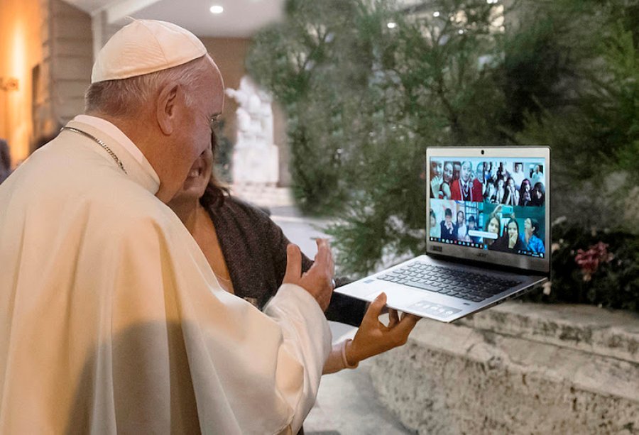 FOTO ARCHIVO// PAPA FRANCISCO./ La ceremonia podr&aacute; seguirse a las 12 por v&iacute;deo conferencia.