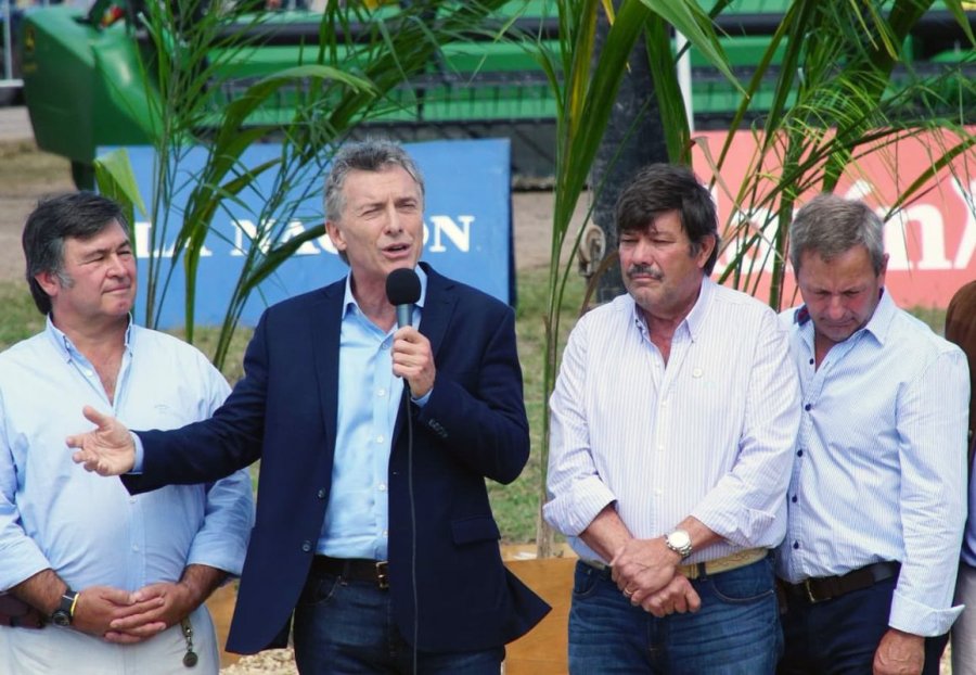 FOTO NA MUESTRA. Macri en Expoagro, la semana pasada.