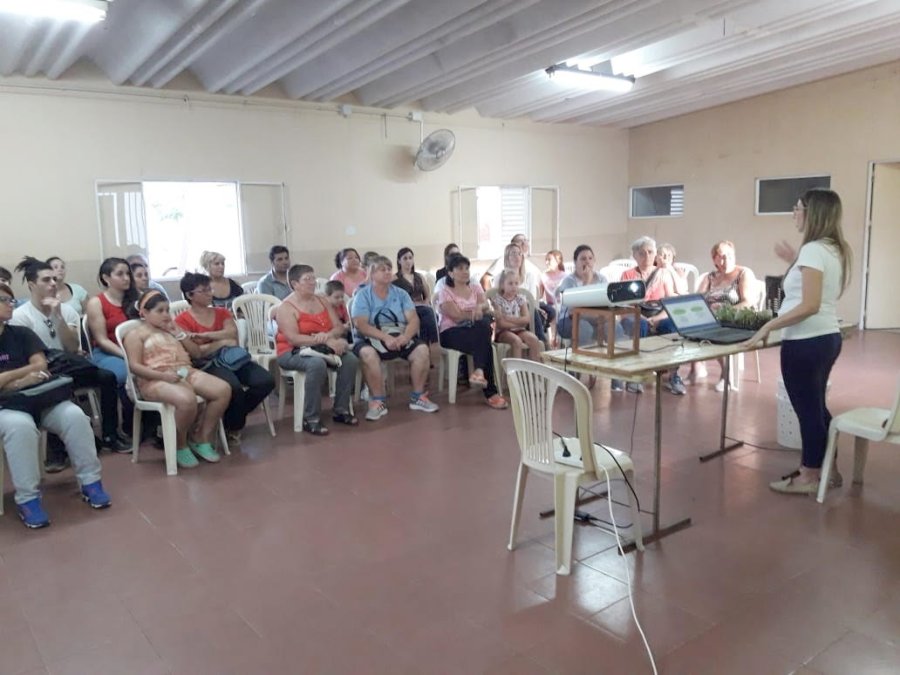 FOTO CP// TALLER./ La propuesta capt&oacute; la atenci&oacute;n de numerosos rafaelinos.