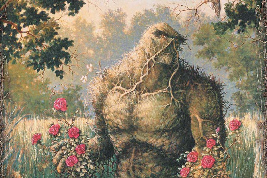 FOTO ARCHIVO J. BRICE&Ntilde;O HISTORIETA. La Cosa del Pantano, un personaje con una profundidad explorada de manera perfecta por Alan Moore.
