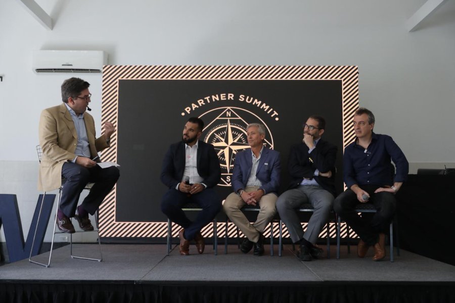 FOTO PARTNER SUMMIT DE WESTCO PANEL. Especialistas debatieron sobre el camino y la posici&oacute;n de Argentina en materia de innovaci&oacute;n, nuevas tecnolog&iacute;as y transformaci&oacute;n digital.