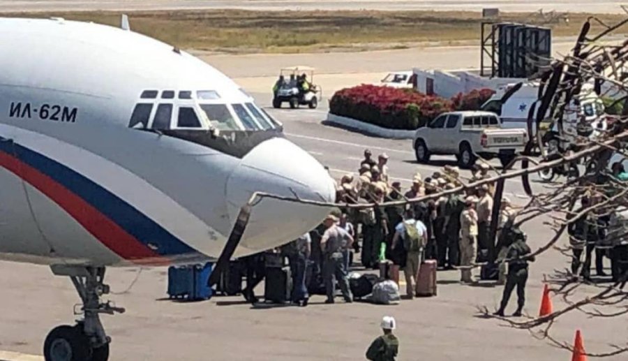FOTO AFP APOYO RUSO. Aviones, militares y cargamentos de ese pa&iacute;s en Venezuela.