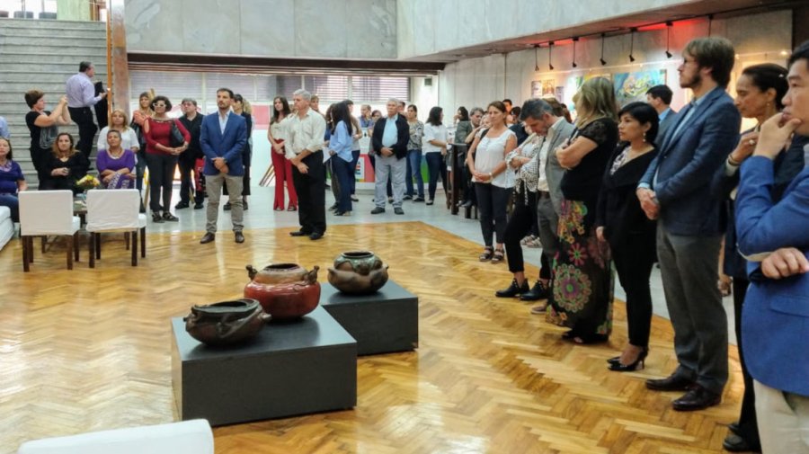 FOTO SCS// INAUGURACION./ Imagen capturada en la habilitaci&oacute;n de la muestra.