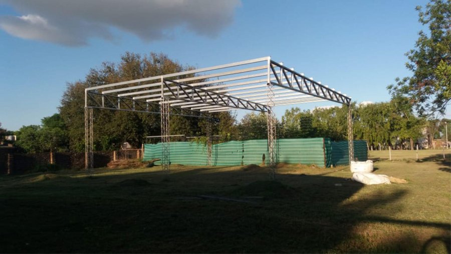 OBRA./La construcci&oacute;n de la sede ya fue iniciada.
