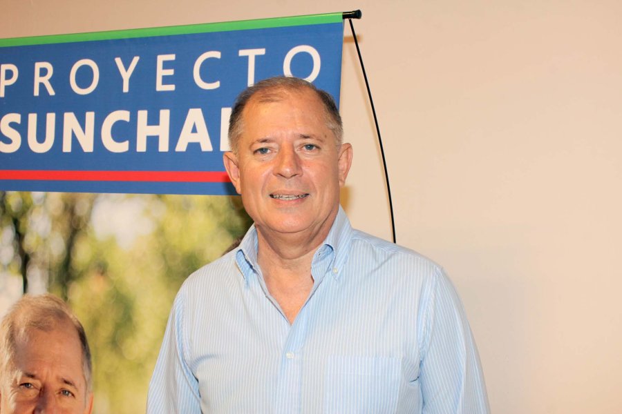 FOTO F. MELCHIORI// CANDIDATO./ Oscar "Pancho" Trinchieri aspira retornar a la conducci&oacute;n del Municipio.