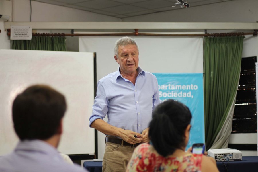 FOTO PRENSA UNRAF// PRIMER SEMINARIO./ Ser&aacute; ofrecido por el profesor Mario Oporto.