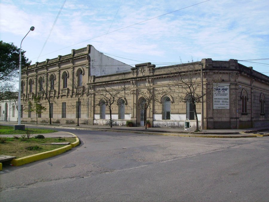 FOTO ARCHIVO// COLEGIO SAN JOSE./ Su edificio fue reconocido como Patrimonio Cultural Sunchalense.