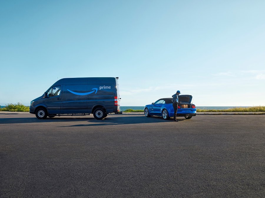 FOTO FORD ARGENTINA ALIANZA. Ford se asoció con Amazon para llevar su servicio de entrega Key by Amazon a vehículos Ford y Lincoln.