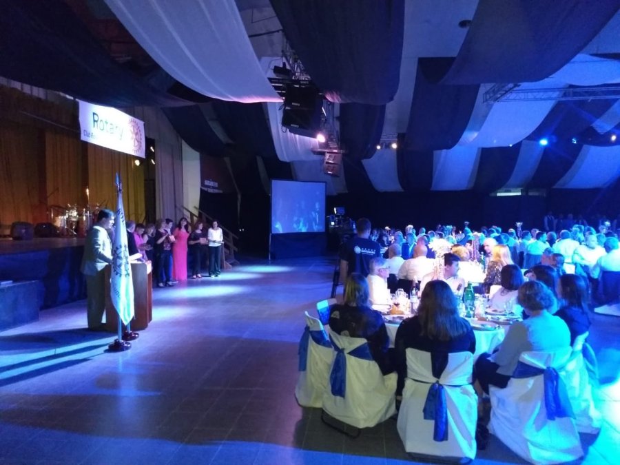 FOTO PRENSA ROTARY// ENCUENTRO SOLIDARIO./ Vista parcial de la exitosa realizaci&oacute;n.