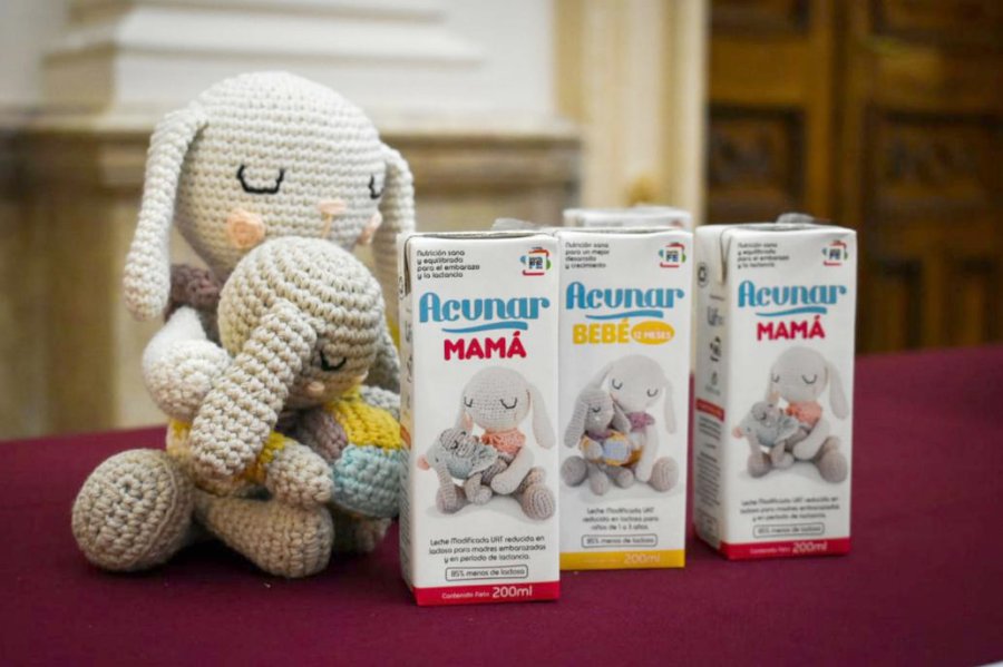 FOTO INTERNET ACUNAR. Envasado con el sistema tetrabrik, ya pasó los exámenes y controles bromatológicos oficiales.