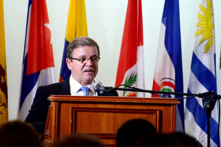 FOTO F64 FERRERO. El titular del CCIRR hizo referencia a la agenda pol&iacute;tica del sector empresario.