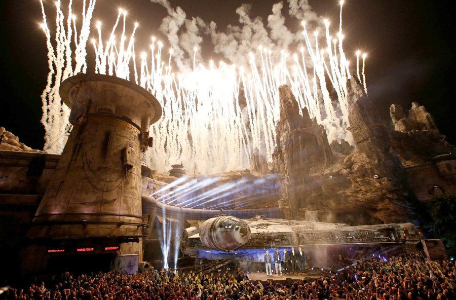 FOTO M. ANZUONI// PRESENTACION./ Fant&aacute;stica la habilitaci&oacute;n del parque tem&aacute;tico de Star Wars.