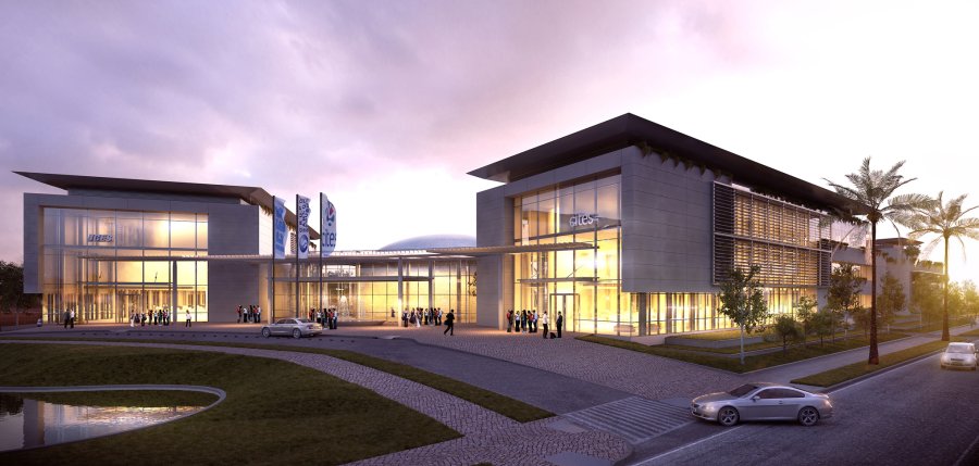 FOTO PRENSA SS// EDIFICIO./ As&iacute; lucir&aacute; la sede del polo acad&eacute;mico, cient&iacute;fico, tecnol&oacute;gico que est&aacute; construy&eacute;ndose a la vera de la Ruta 34.