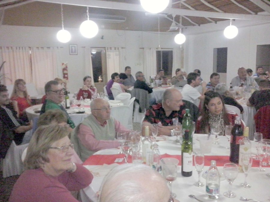 FOTO PRENSA AGRUPACION// CENA./ Vista parcial del reciente encuentro.