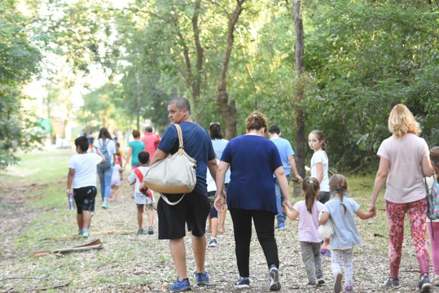 FOTO CP// CAMINATA RECREATIVA./ La propuesta est&aacute; destinada a adultos mayores.