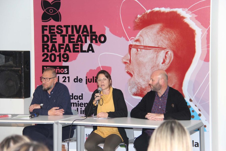 FOTO J. BARRERA// LANZAMIENTO// Marcos Corach, Mar&iacute;a Jos&eacute; Sabelotti y Gustavo Mondino durante la presentaci&oacute;n.