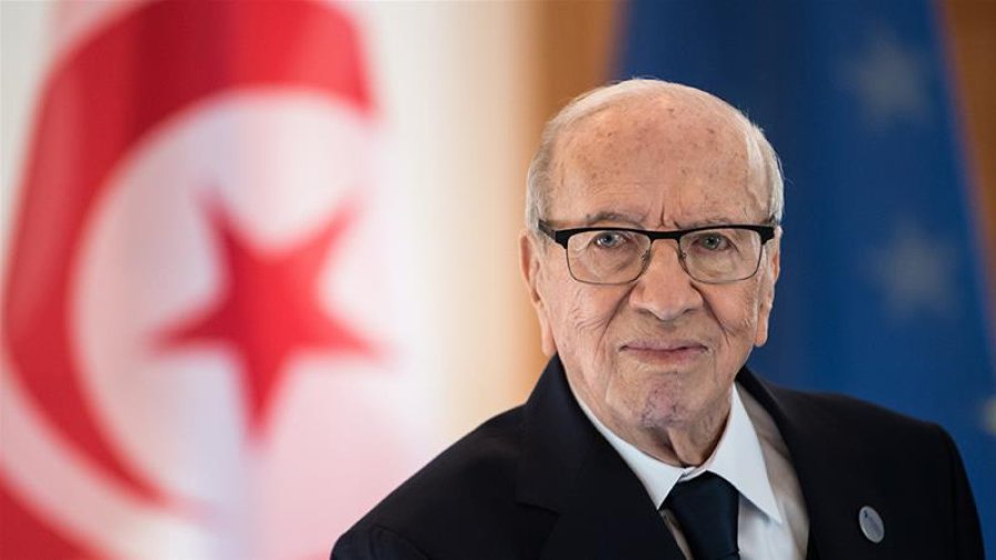 FOTO DPA ESSEBSI. El fallecido presidente de T&uacute;nez.