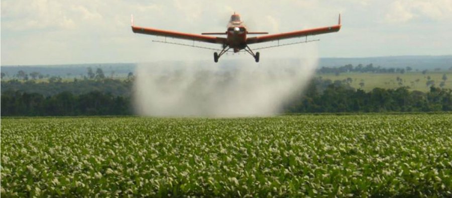 FOTO ARCHIVO PULVERIZACIONES. En Entre Ríos se debe respetar lo reglamentado.