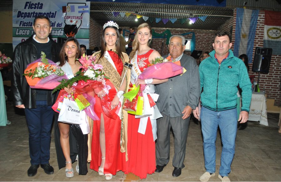 FOTO M. SANCHEZ// CORONACION./ Edgardo Martino, Brisa Cubilla, Antonella Bonassi, Ana Paula Miguel, Moncho Schneller y Claudio Cuaranta.