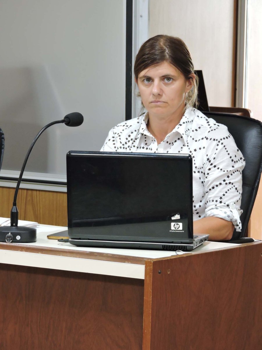 FOTO PRENSA CONCEJO// MARIA JOSE FERRERO./ La concejal autora del proyecto avalado en forma un&aacute;nime.