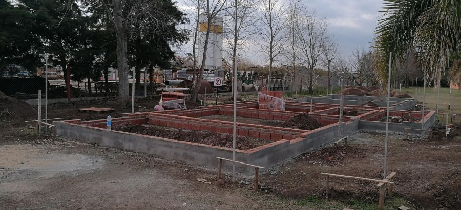 FOTO PRENSA SOEM// OBRA./ Vista general de los trabajos recientemente iniciados.