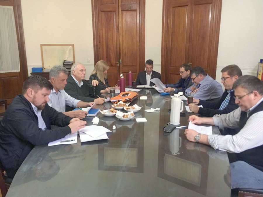 FOTO PRENSA OM// REUNION./ Imagen del encuentro del pasado mi&eacute;rcoles.