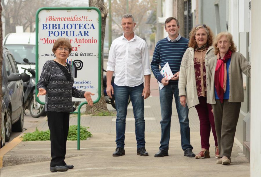 FOTO PRENSA OM// ENTREGA./ Un momento de la actividad cumplida en la sede de la instituci&oacute;n.