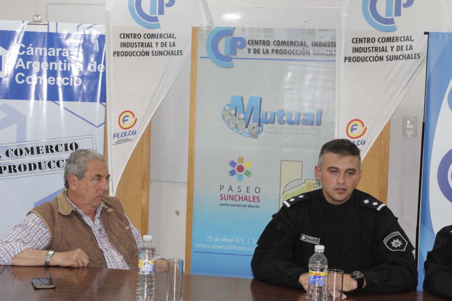 FOTO F. MELCHIORI// ENCUENTRO./ Jorge Chiabrando y Luciano Gabinetti durante el reciente encuentro.