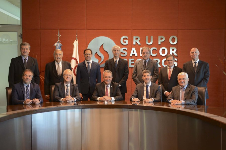 FOTO PRENSA GSS// CONSEJO DE ADMINISTRACION./ El grupo que en este mandato conducir&aacute; los destinos de la aseguradora.