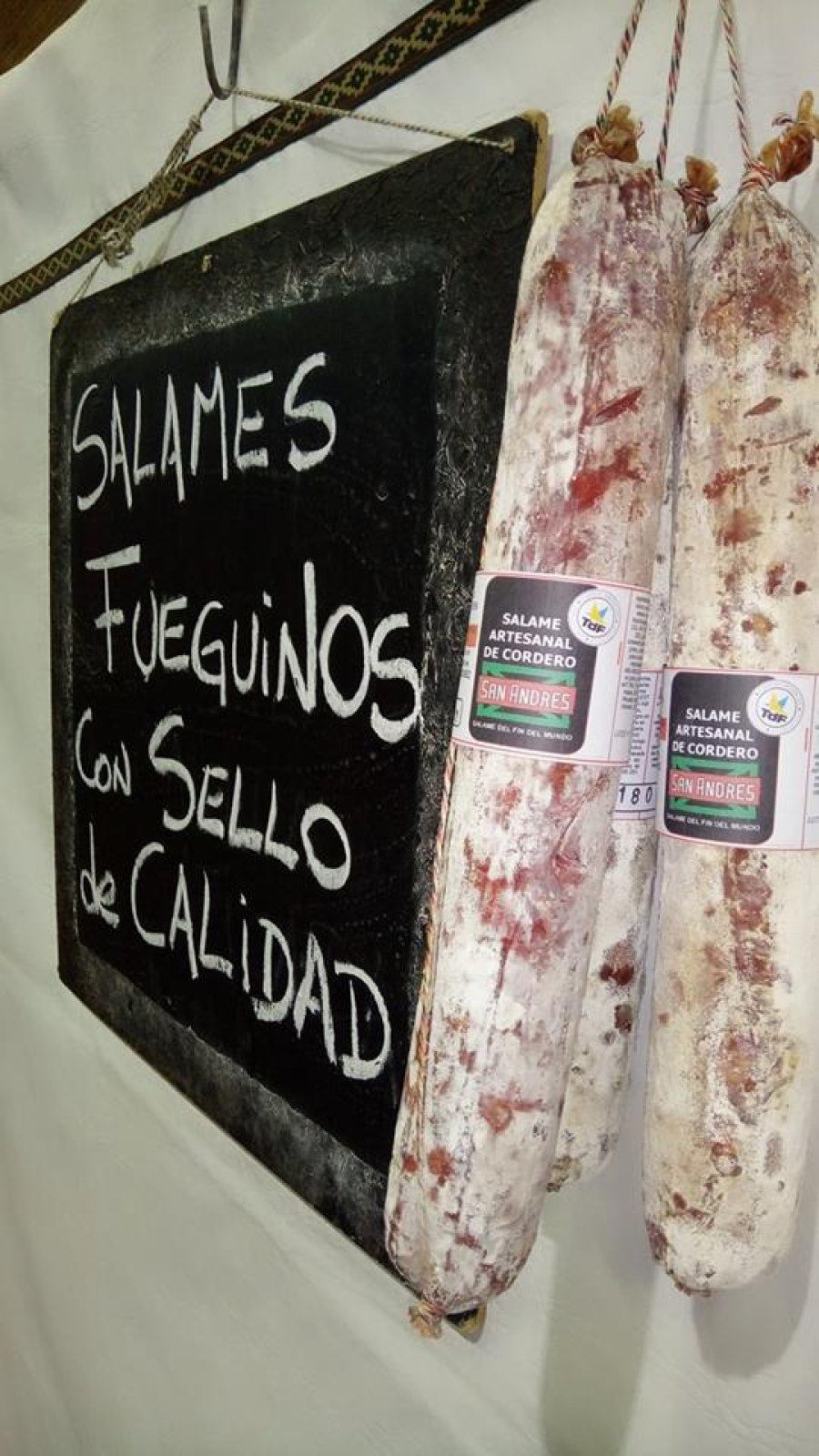 FOTO INTERNET SALAME OVINO. Una exquisitez que cuenta con importante mercado. FOTO INTERNET SAN ANDRES. Una marca con trayectoria