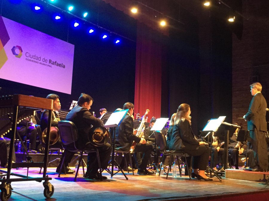 FOTO CP// CONCIERTO./ Un momento del recital ofrecido el domingo &uacute;ltimo.