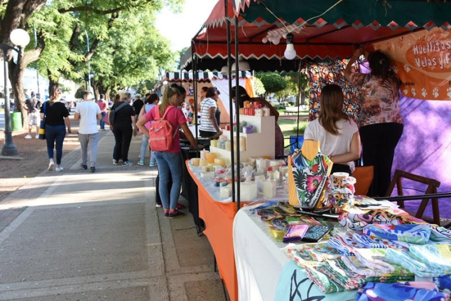 FOTO CP// FERIA. Se desarrollar&aacute; en la plaza 25 de Mayo ma&ntilde;ana y el domingo.