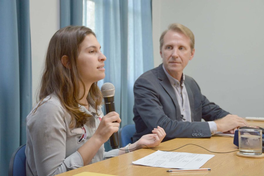 FOTO COMUNIACION// ANUNCIOS./ Fueron llevados adelante por Agostina Gasser y Gonzalo Toselli.