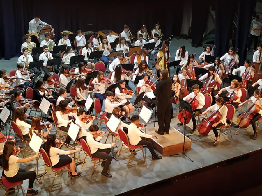 FOTO SCS// CONCIERTOS./ Las agrupaciones musicales cerrar&aacute;n el ciclo lectivo 2019.