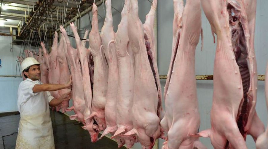 FOTO INTERNET CARNE PORCINA. Las exportaciones crecieron un 20 por ciento. FOTO INTERNET PORCINOS. Las importaciones cayeron un 30%.