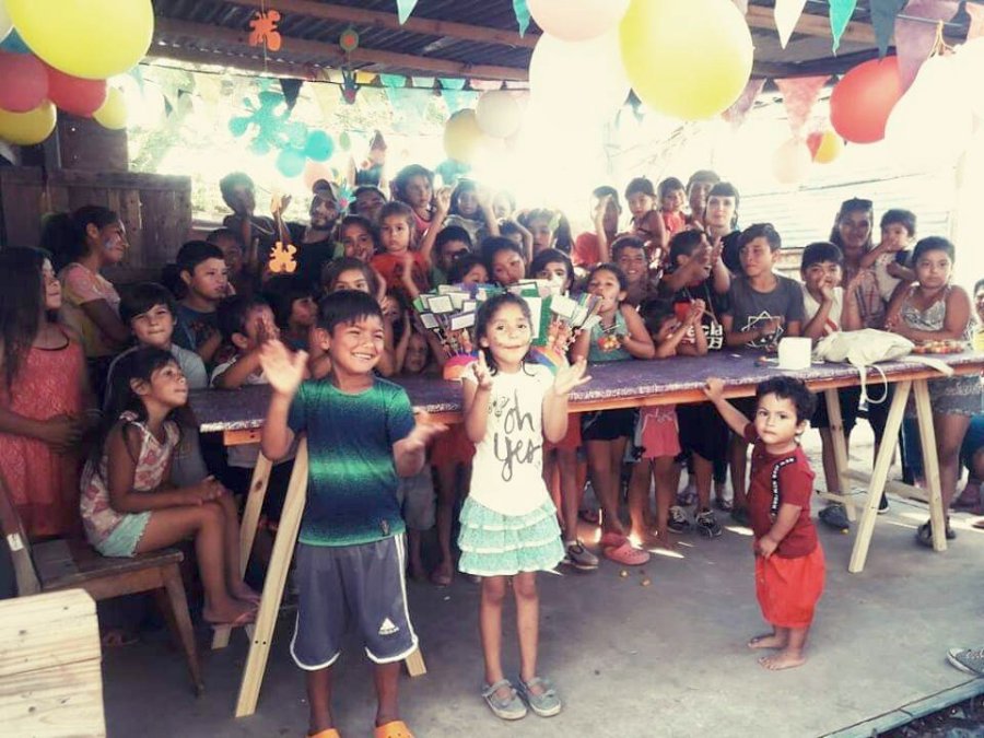 FOTO PRENSA MERENDERO// ASISTENTES./ Los ni&ntilde;os que son atendidos en la instituci&oacute;n.