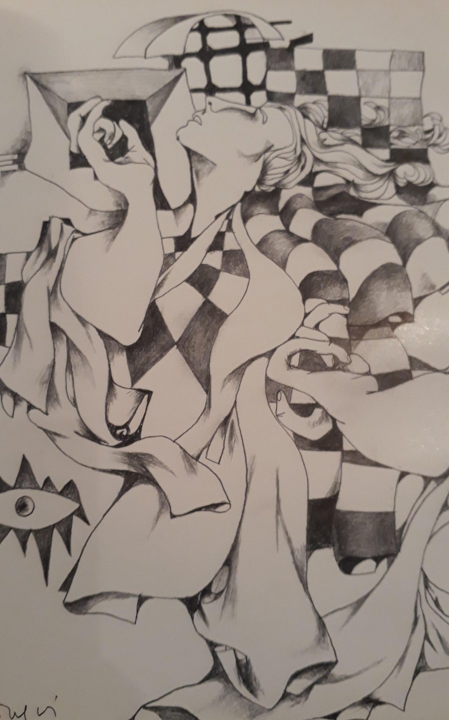 Dibujo de Isaías Nougués