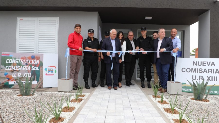 FOTO SCS// EN SAN GUILLERMO./ Fue habilitado el nuevo edificio de la Comisar&iacute;a.