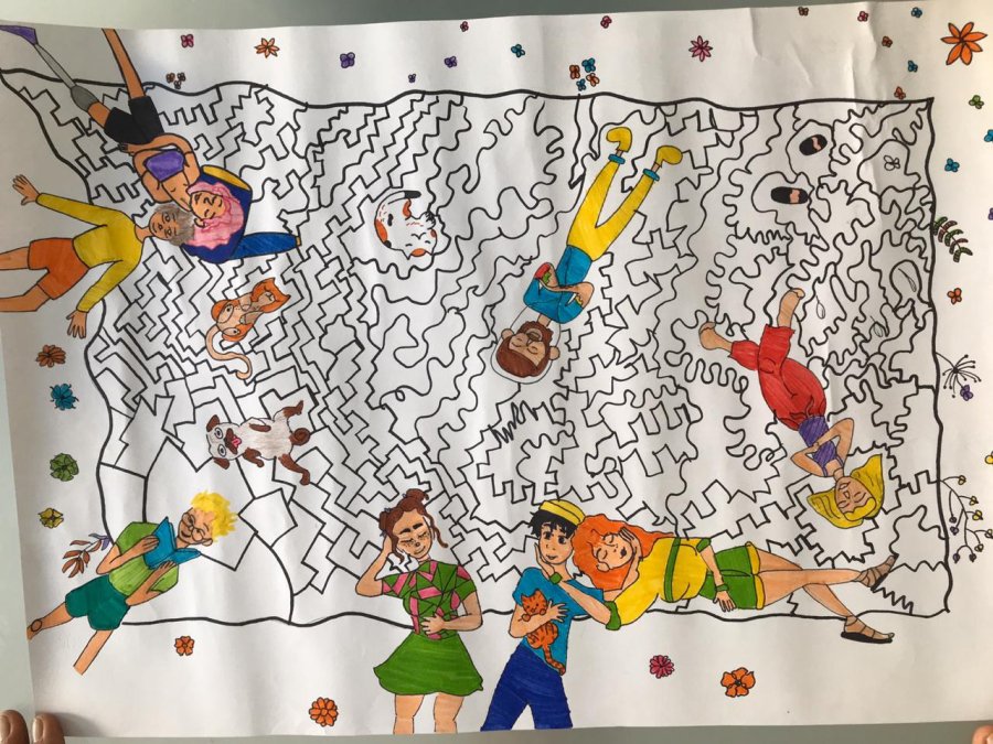 FOTO PRENSA LEONES// TRABAJO SELECCIONADO// La obra de la rafaelina Elena Castro.
