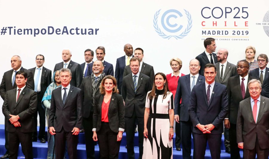 FOTO NA PARTICIPANTES. El presidente Mauricio Macri junto a otros mandatarios.