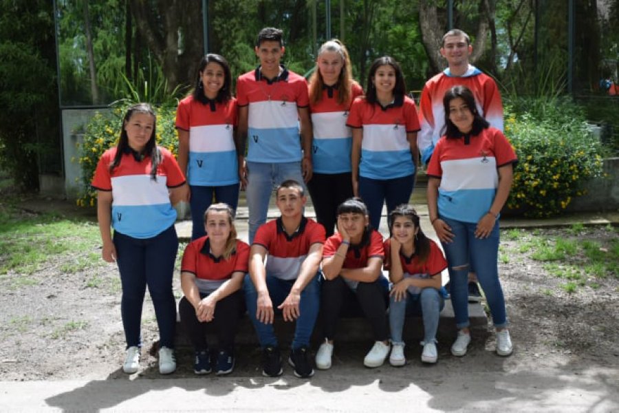 FOTO PRENSA ESCUELA// PARTICIPANTES./ El grupo que particip&oacute; de la experiencia con la escuela alemana.