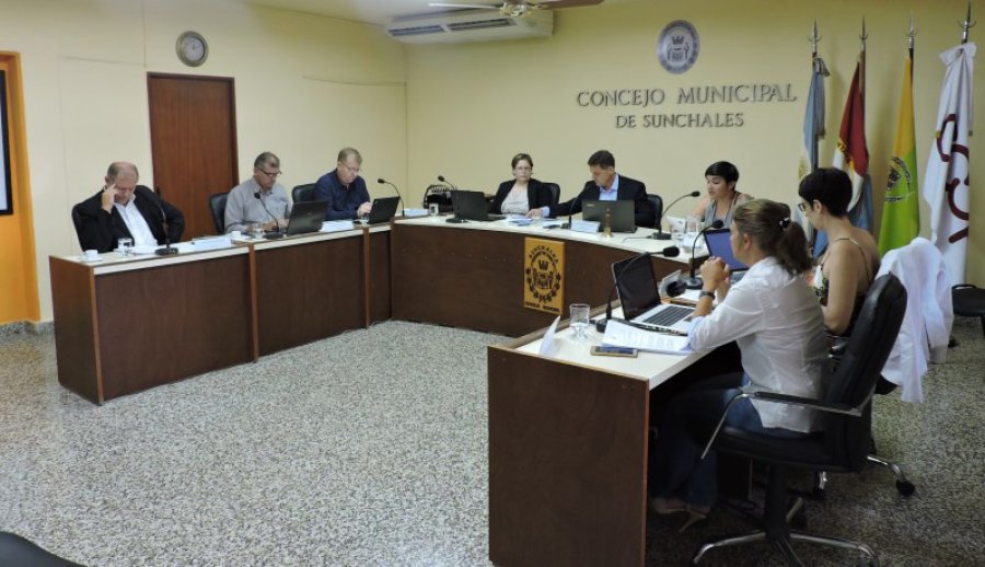 FOTO ARCHIVO// CONCEJO./ El cuerpo deliberativo en uno de sus encuentros ordinarios.