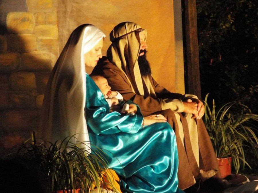 FOTO PRENSA COMUNA// PESEBRE VIVIENTE./ Imagen capturada en una edici&oacute;n anterior.