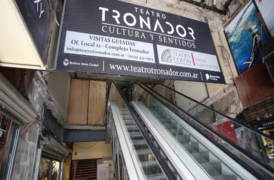 FOTO INTERNET TEATRO TRONADOR. Un emblema de la ciudad de Mar del Plata.