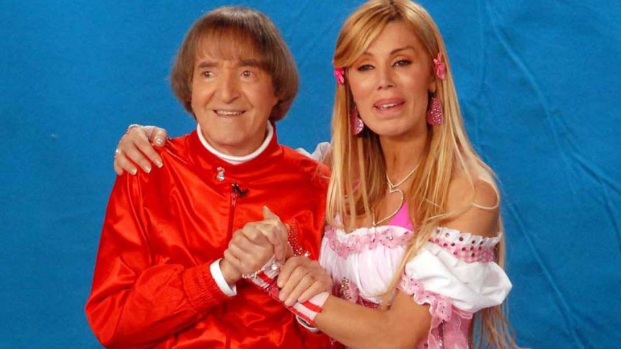 FOTO ROBERTORAMASSO.COM. CARLITOS BALA. Junto a Panam, en reciente participaci&oacute;n televisiva.